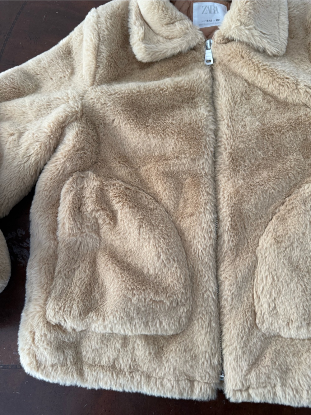 Zara faux fur jacket - Picture 8 of 9